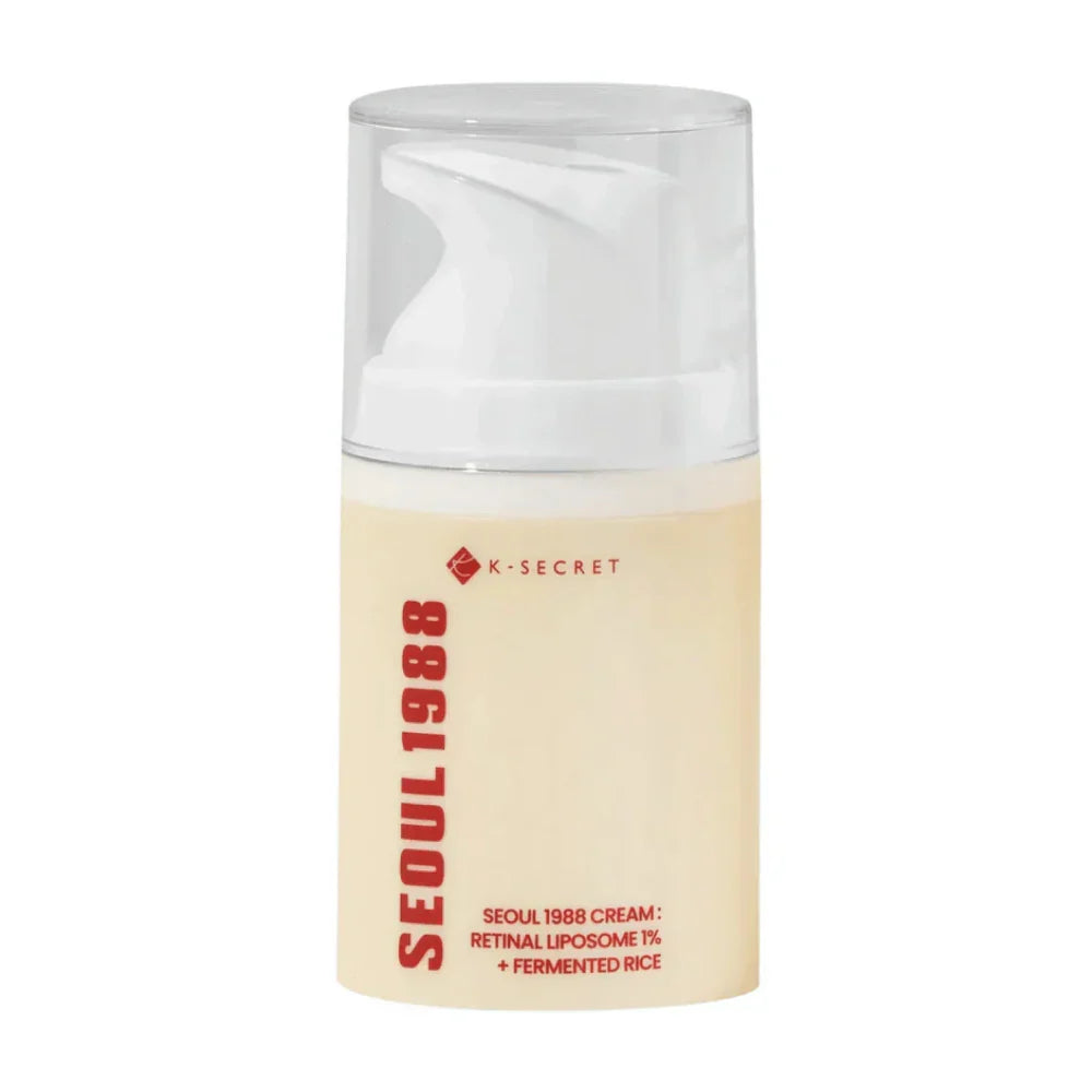 K-SECRET SEOUL 1988 Cream Retinal Liposome 1% + Fermented Rice 50 ml