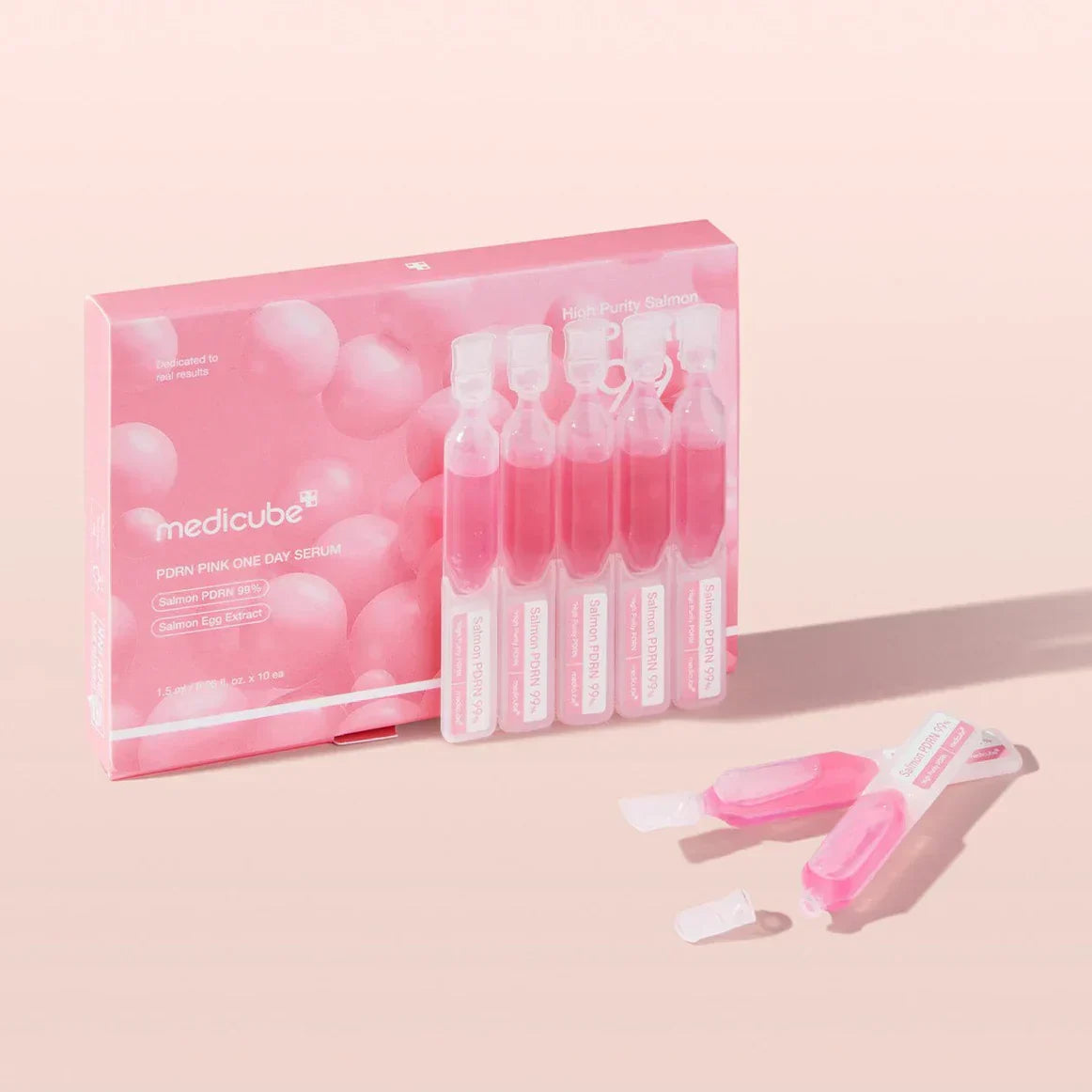 MEDICUBE PDRN Pink One Day Serum Set 1,5 ml x 10