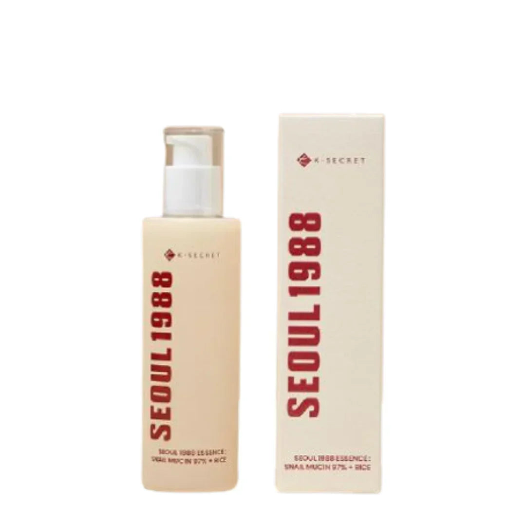 K-SECRET SEOUL 1988 Essence Snail Mucin 97% + Rice 100 ml
