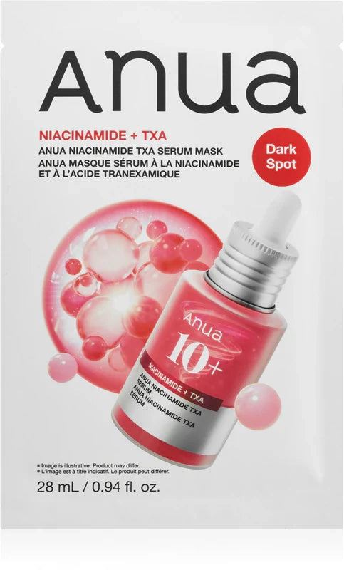 ANUA Niacinamide TXA Serum Mask 1 ud · 28 ml